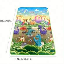 1pc 180x120cmx0.3cm Double-Sided Living Room Baby Crawling Mat Baby Moisture-Proof Crawling Mat Home Foam Floor Mat Outdoor Picnic Mat
