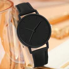 Jhui Jhui 1pc Women Simple Fashion Watch And 1pc Twig Bracelet Set