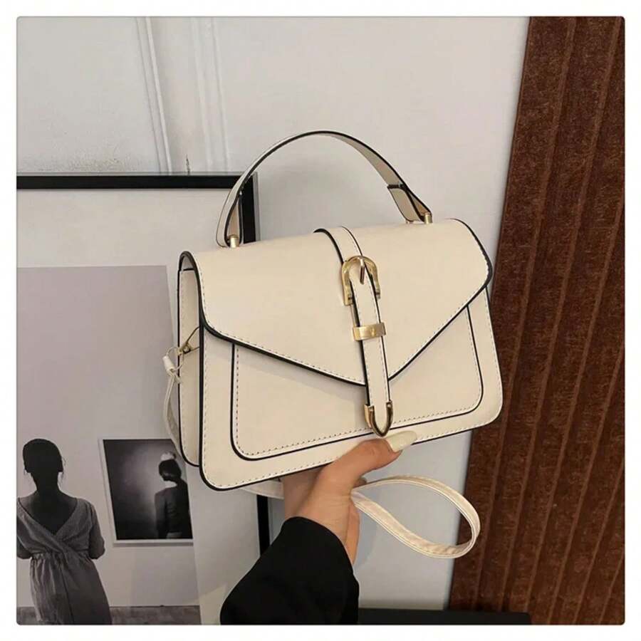 Stylish Retro Crossbody Handbag Women's Fashion Shoulder Bag Quality Korean Mini Square Bag Autumn New Arrival, School Backpack