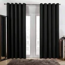 Eyelet Blackout Curtains  Of Thermal Ring Top Ready Made Luxury
