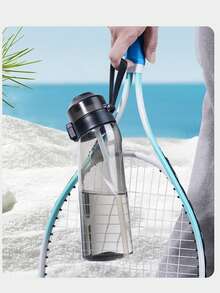 1 个运动水瓶，含 1 个随机熊形口味豆荚，0 糖 0 卡路里口味豆荚，情人节礼物，生日礼物，适合健身房，口味随机 - 彩色 - 查看 2