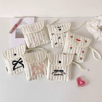 Söt tecknad bindepåse för kvinnor och flickor