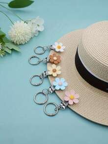 Travel Resin Outdoor Backpack Hat Clip Versatile PVC Material Mulberry Grass Hat Clip Hat Accessories Tote Bag Storage Clip