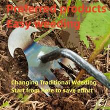 1pc Upright Puller Claw Pedal Weeder, Lawn Mower, Grass Root Remover, Gardening Tool