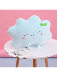 Cojín de almohada con forma de nube de dibujos animados de 35cm/13,77 pulgadas y muñeco de peluche de sol lindo de 45 cm/17,71 pulgadas, muñeca de trapo, perfecto como regalo de San Valentín, cumpleaños o Año Nuevo, adecuado para decoración de habitación infantil