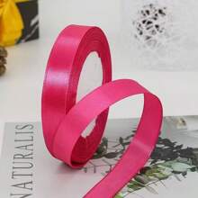 Rainbow Ribbon Solid Series 10 Colors Double Sided Satin Ribbon Used For Gift Packaging, Happy Birthday Party Decoration, Wedding Decoration, And Bouquet Decoration