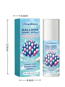 DOWMOO Agent éclaircissant pour ballons, agent antioxydant pour décoration de latex, agent protecteur éclaircissant pour mariage, agent de polissage pour célébration, finition mate anti-buée verrouillant la couleur jusqu'à un fini miroir, mise à niveau instantanée d'un lieu de fête haut de gamme