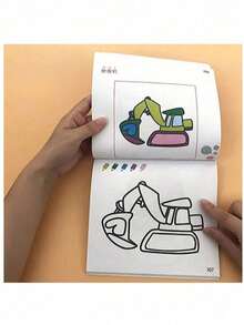 160页涂色书，涂鸦涂色书，启迪图画书，新年礼物，文具，圣诞礼物，新年礼物，生日礼物，2026新年，返校用品，返校礼物 - 彩色 - 查看 4