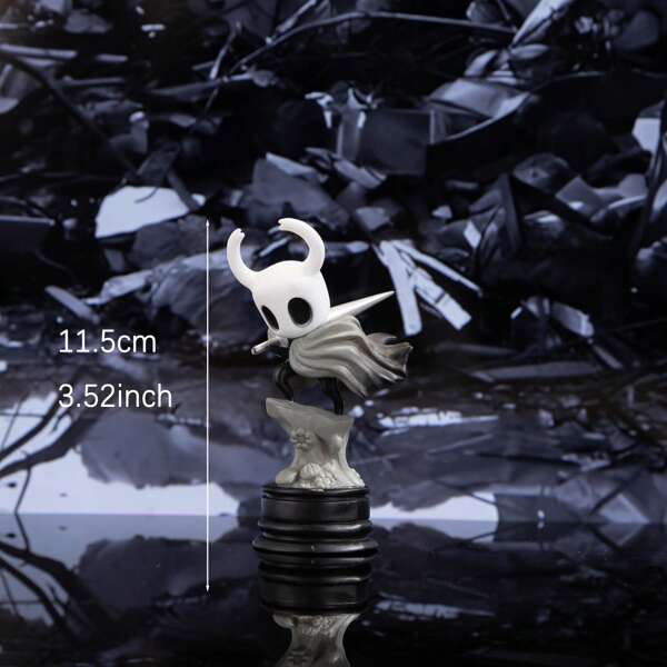ONE PIECE 1pc Hollow Knight PVC Mini Doll Ornaments, Little Knights, Desktop Figure Collection, Height Of About 7cm, Home Desktop Decoration Ornaments, Desktop Tid E Toys (Anti-Inverted Base), Home Car Gadgets, Gift Surprises, Anime Game Peripheral Ornaments