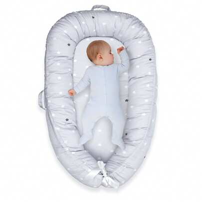 YGJT Baby Nest Pod For Newborn, Baby Lounger For 0-12 Months Boys Girls, 100% Cotton Baby Sleep Nest, Baby Essentials For Newborn, Baby Gifts Love Valentine