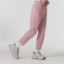 Under Armour Pantalones capri casuales, ligeros y transpirables de punto para mujer, para primavera/verano - Rosa - Ver 6