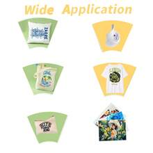 20 Sheets Of A4 Bright Premium Thermal Transfer Paper – Ideal For Vibrant And Durable Textile Designs - White - View 3