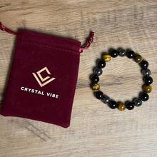 Vibe Green Jade Bracelet - Healing Wealth Bracelet - Jade Beaded Bracelet Women Men - Bring Good Luck Prosperity And Emotional Balance - Adjustable Size - 三重保護 - 查看 8