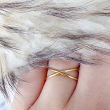 1 stuk vintage stijl holle bloemen verstelbare ring, willekeurige ontwerplevering