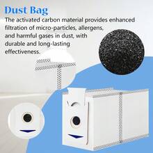 适用于 Ecovacs DEEBOT T30S / T30S PRO / T30S AI / T30S AI CARE 机器人吸尘器的替换部件，配件可拆卸刷子/主刷 HEPA 过滤器侧刷拖把布/拖把抹布和集尘袋