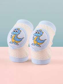 2pcs Baby Knee Pads, Toddler Crawling Knee Protector, Summer Thin Knee Guard For Infants, Anti-Skid Knee Elbow Pads For Children - Blue - View 13