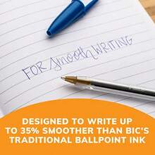 BIC Xtra Smooth Ballpoint Pen Medium Point 1.0mm Blue 10Count - 藍色 - 查看 5