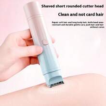 Women's / Men's Universal Electric Shaver, 2 In 1 Dual Head Electric Body Hair Trimmer, Usb Charging, Painless, For Women's Grooming, Waterproof Wet And Dry Pubic Hair Trimmer For Legs Bikini Armpit Hair, Painless Removal - Multicolor - View 5