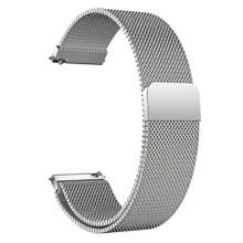 CTPOR 1pc Milanese Loop For Compatible With Samsung Galaxy Watch 6 5 4 Classic 20MM 22mm 18mm Metal Bracelet Amazfit Bip 5/Bip3 Pro/Balance/GTS/GTR 4-3-2 Strap Rose Silver Black Fashion Color Matching For Men And Women Sufficient Inventory For Wholesale