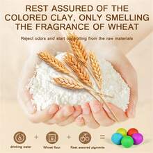 24/12 Colors Air Dry Modeling Clay, Children Sculpting Clay, Non-Stick Ultra-Light DIY Soft Magic Clay With Sculpting Tools And Game Cards, Children Art And Craft Gift, Gift Box And Refill