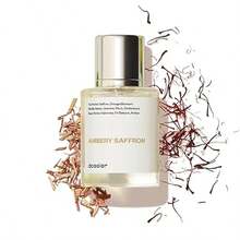 Dossier Amber Saffron Eau De Toilette Spray 1.7fl.Oz (50 Ml) - Intense Floral Scent, Paired With Gold Saffron Impregnation, Elegant Middle Eastern Inspired Glass Bottles And Perfumes In Gift Boxes, Perfect For Casual Wear Or Special Occasions - 甜美風 - 查看 2