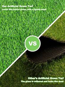 Waterproof & Leakproof Puppy Training Pad | Artificial Grass Pet Toilet Mat | Indoor/Outdoor Decorative Synthetic Turf Accessory - Multicolor - View 6