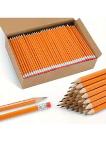 5/10/30/50 Peças Conjunto de Lápis de Grafite HB com Borracha - Adequado para Escolas, Arte, Escritório, Desenho, Esboço e Aprendizagem - Lápis de Madeira Rosa Macaron Haste Triangular Madeira Brilhante com Cabeça de Borracha Caneta de Esboço Artigos de Papelaria de Aprendizagem Lápis HB Natal, Presentes de Natal, Presentes de Ano Novo Suprimentos Escolares, Itens Essenciais Escolares, Retorno à Escola, Suprimentos Escolares, Retorno aos Suprimentos Escolares, Retorno aos Suprimentos Escolares