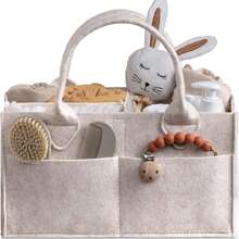 3mm Thick Small Felt Diaper Bag, New Mom Handbag, Baby Felt Diaper Storage Bag