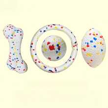 1PC ETPU High-Rebound Dog Bite-Resistant Ball, Round Color Molar Ball Training Pet Educational Interactive Toy Ball, Dog Toy Bite-Resistant Molar Stick, Large Puppy Chewing Toy Dog Toys - Multicolor - View 17