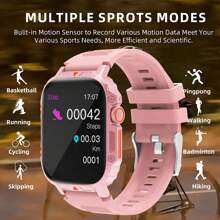 Smartwatch, kabelloses Anrufen/Wählen, verschiedene App-Erinnerungen, geeignet für Männer und Frauen, Sportuhr, Informationserinnerung, für iOS/Android