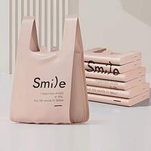 49 个超厚防刺穿一次性垃圾袋（带手柄） - 耐用聚乙烯垃圾袋，超厚，适用于厨房、卧室、浴室、客厅和汽车 - 多用途家居清洁必需品，易于携带的袋子 - 彩色 - 查看 8