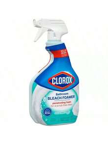 Clorox Bathroom Foamer With Bleach Spray Bottle Ocean Mist - 30 Fl Oz - White - View 3