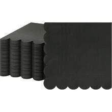 25/50/100 件 5 X 5 英寸鸡尾酒餐巾 双层扇形边甜点餐巾 折叠一次性餐巾 适用于晚宴婚礼生日派对新娘周年纪念招待会活动 - 彩色 - 查看 17