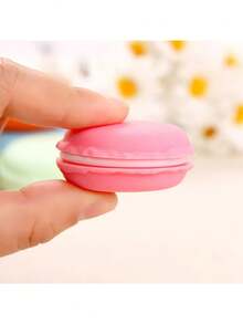 优雅马卡龙色迷你珠宝盒收纳盒，可爱百搭鲜艳小巧项链耳环配件收纳盒