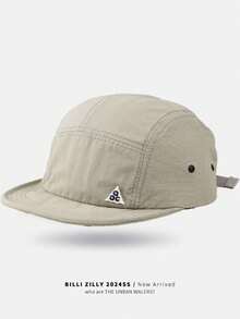 1 Peça Boné de Beisebol Estilo Retro, Borda Macia, Unissex, Impressão de Letra, Decorativo, Proteção UV, Secagem Rápida, Estilo Japonês 2025, Adequado para Primavera, Verão, Outono, Inverno - A - Visão 8