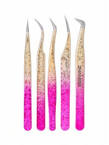 4pcs/Set Stainless Steel Facial Hair Removal Tool Kit, Low-Allergenic Eyebrow Grooming Tools For Removing Facial Hair, Ingrown Hair, Thorns, Blackheads And Ticks, Tweezer Tools