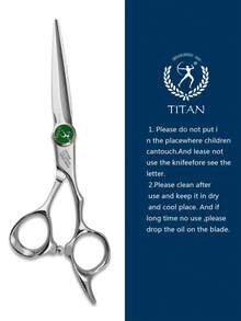 TITAN HIRLD Titan 6英寸美发剪刀 专业理发剪 修剪打薄造型工具 美发剪刀，美发工具，美发用品，旅行必备，旅行，理发师，发型师，理发师配件，情人节，美发用品，发型师，理发店，沙龙，度假必备，美发产品，理发店，情人节礼物，女士旅行必备，发型师工具 - 彩色 - 查看 3