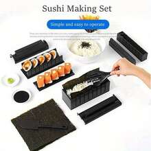 Sushi Mould DIY Sushi Ware Kitchen Gadget Rice And Vegetable Roll Seaweed Sushi Roll Tool - Color Random - View 2