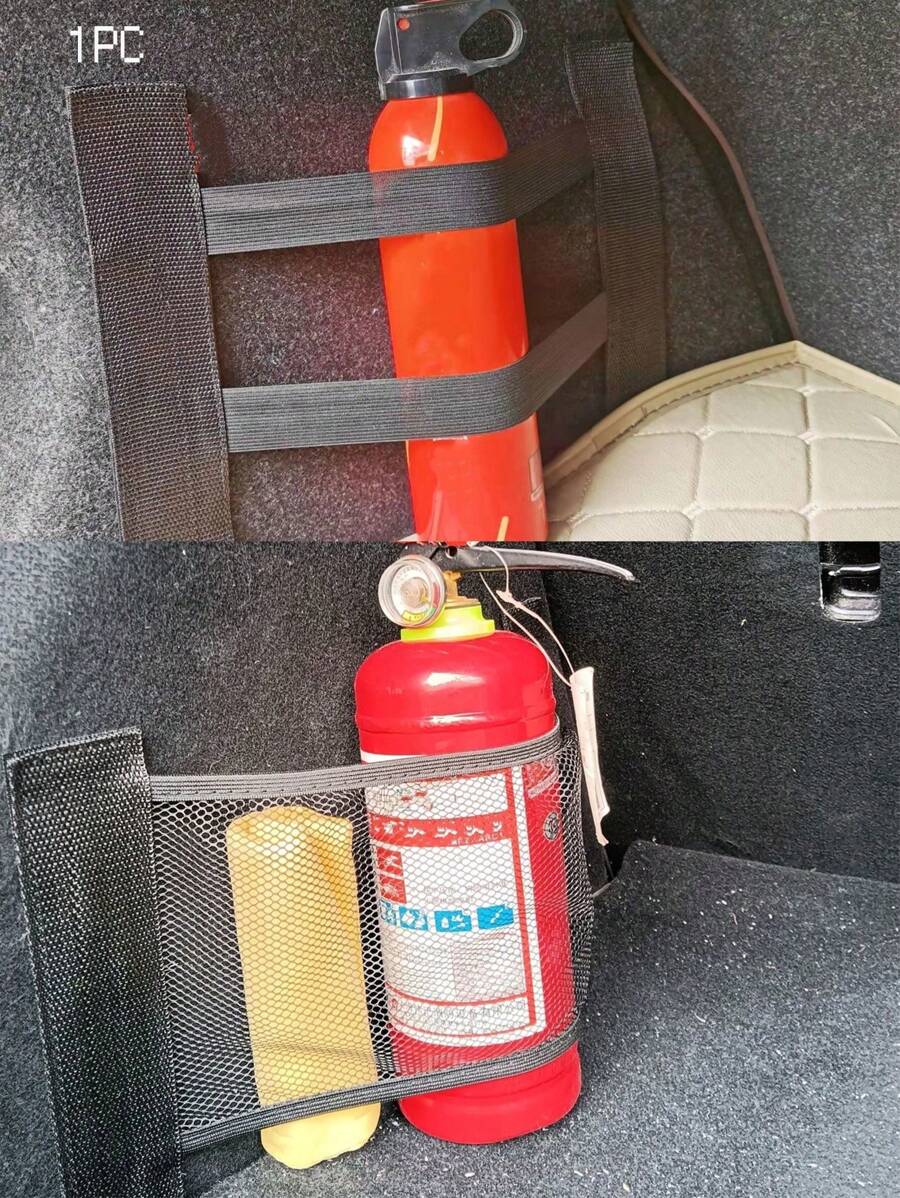 1 Stück Auto Kofferraum Aufbewahrungsnetz, Auto Magie Klettband Organizer Netz
