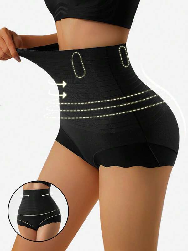 Women's Postpartum Adjusting High-Waist Seamless Shapewear Tummy Control Briefs