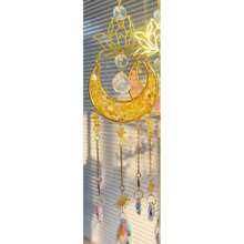 1pc Crystal Sun Catcher, Sun Catcher With Natural Raw Stones Crystal Prism Suncatcher, Rainbow Maker Pendant For Garden Yard Indoor Window Room Decor Bedroom Decor Home Decor Wall Decor
