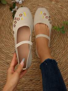 Beige Embroidery