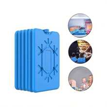 1/2/6 حزمة ثلج مبرد - صندوق تبريد ثلجي للخارج - قابل لإعادة الاستخدام، طويل الأمد، حزمة تجميد بارد لصندوق التبريد والحقائب المحمولة للحفاظ على طعام طازج، مناسب للنزهات والمغامرات الخارجية، السفر الخارجي، التخييم، النقل، الطلبات الخارجية والاستخدام المنزلي، عيد الميلاد، هالوين