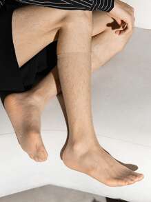 1/2/4 pares de calcetines invisibles ligeros y versátiles para hombre, de longitud tobillo/pantorrilla, para verano