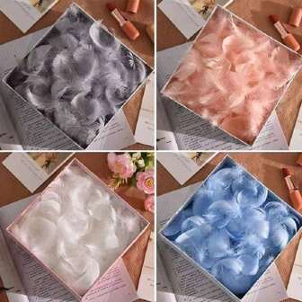 100 pezzi di piume di oca colorate di medie dimensioni da 6 a 12 cm, piume di cigno per artigianato, matrimoni, feste in casa, forniture per dream catcher e decorazioni fatte a mano