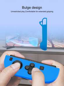 2pcs Detachable Game Controller Protective Cover For Nintendo Switch 2, Anti-Slip, Anti-Sweat, Anti-Scratch, Enhances Gameplay Experience - Multicolor - View 5