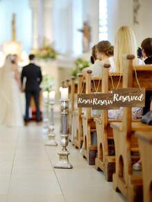 1Pc Custom Wooden Sign, Rustic Wooden Signs Wood Reserved Seating Sign, Personalized Wooden Board Decor For Farmhouse, Wedding Decorations,Bar, Custom Made, Home Wooden Wall Art Decor Wooden Signs Funny Gifts For Wedding Decor, Outdoor Home Ornament Stylish Wood Backing For House Office Garden Apartment Wall Mounted Weatherproof Housewarming Gift, Personalized Art Plaque, Valentine Day, Valentine Day Decor Gifts Birthday Graduation,Art Activities For Children - Multicolor - View 6