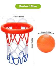 A Set Of Children's Basketball Set Arcade Game, Children's Shooting Machine,There Are Two Balls And An Air Pump,Shooting Game For Boys And Girls,Indoor And Outdoor Toy Basketball Shooting System, Suitable For Children, Birthday Gift,Christmas Carnival, Backyard Party Gifts,Classroom Entertainment