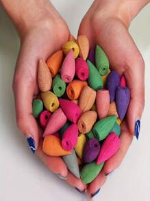 120pcs Backflow Incense Cones, Natural Mixed Fragrance Backflow Incense Cones For Backflow Incense Burner, Yoga Gift