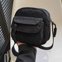 Multineos Comercial Unisex Waterproof Crossbody Shoulder Bag - Negro - Ver 2